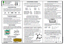 aqa chemistry revision notes gcse c1